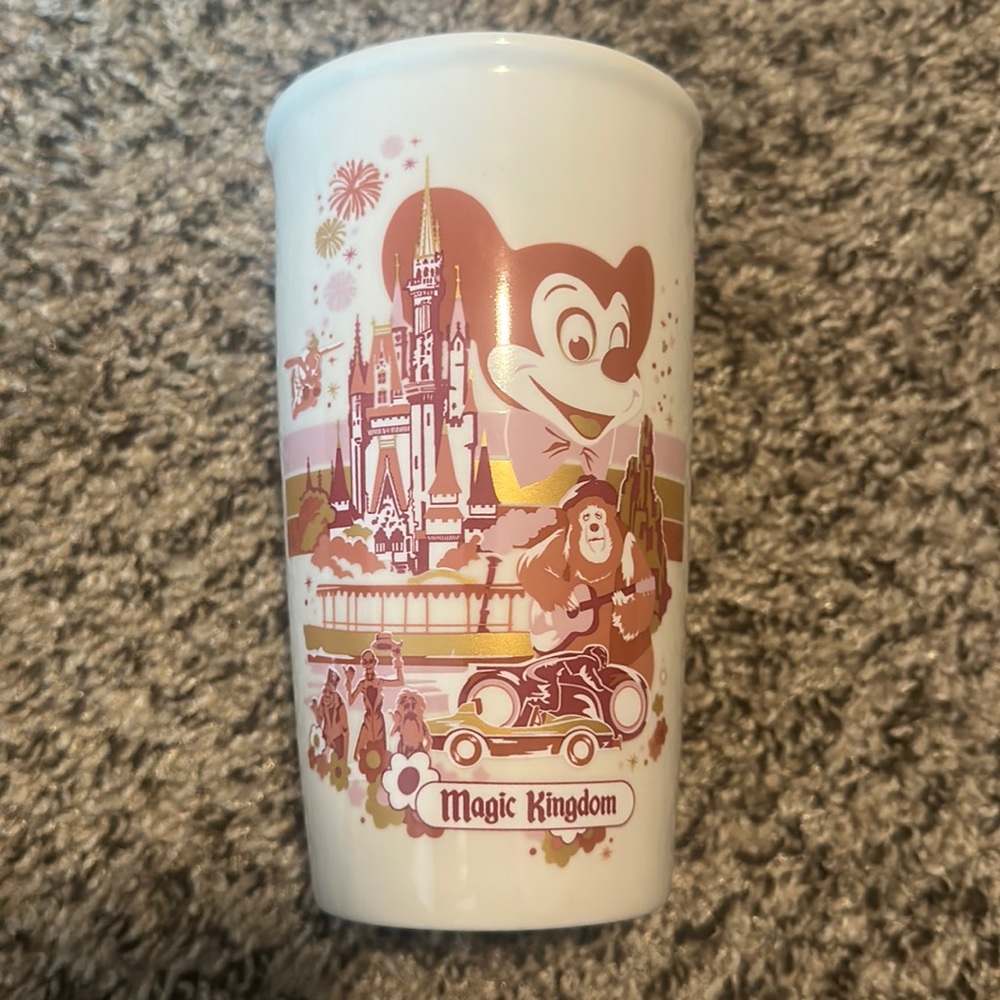 Starbucks Magic Kingdom themed coffee mug